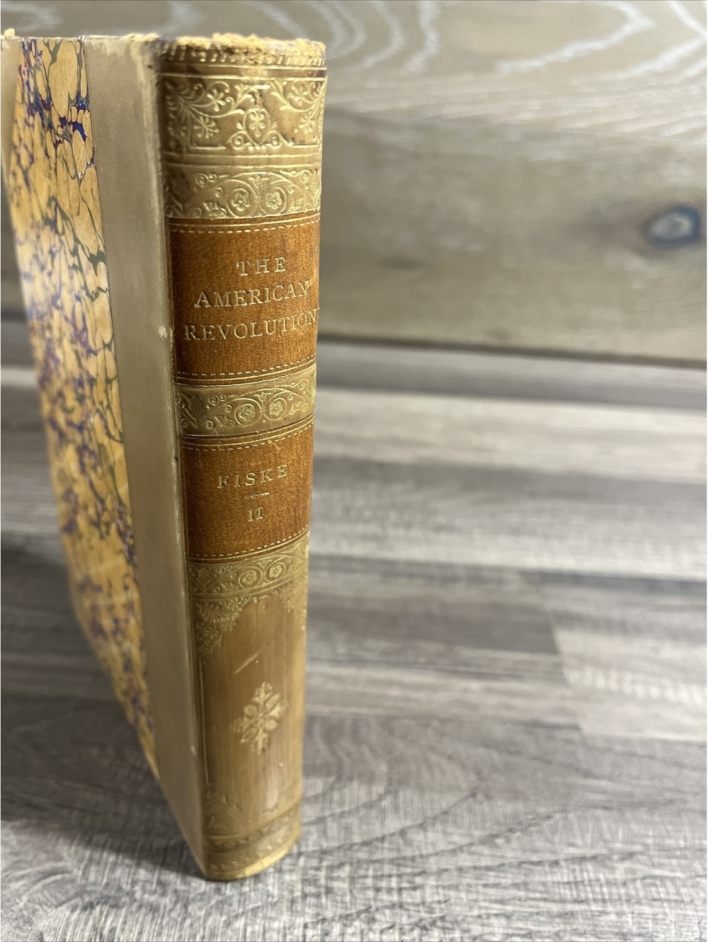 The American Revolution Volume II John Fiske 1892 Houghton Mifflin HC